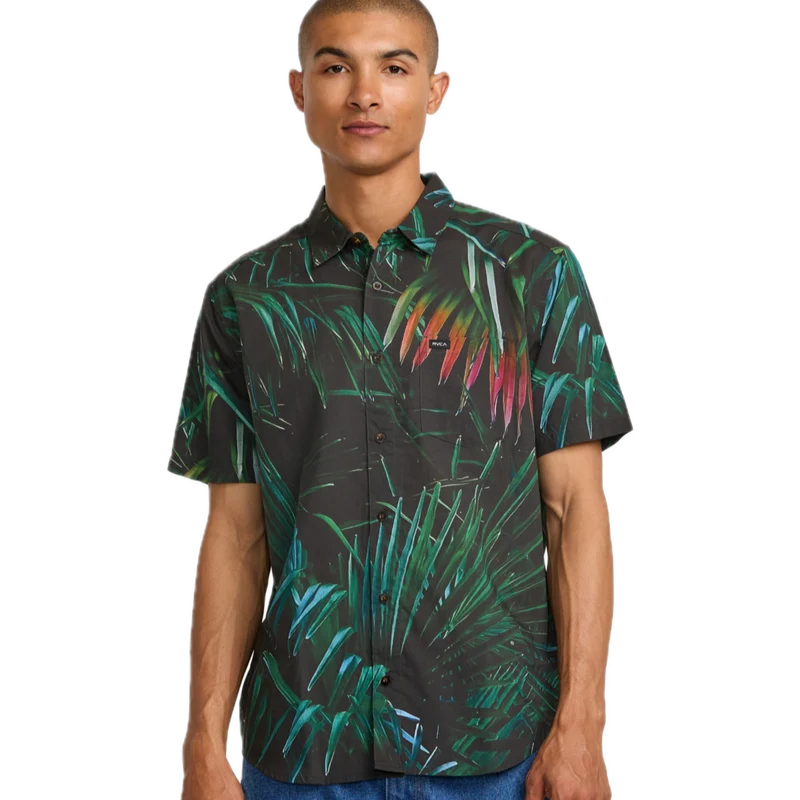 RVCA Hawaii Palms SS Shirt