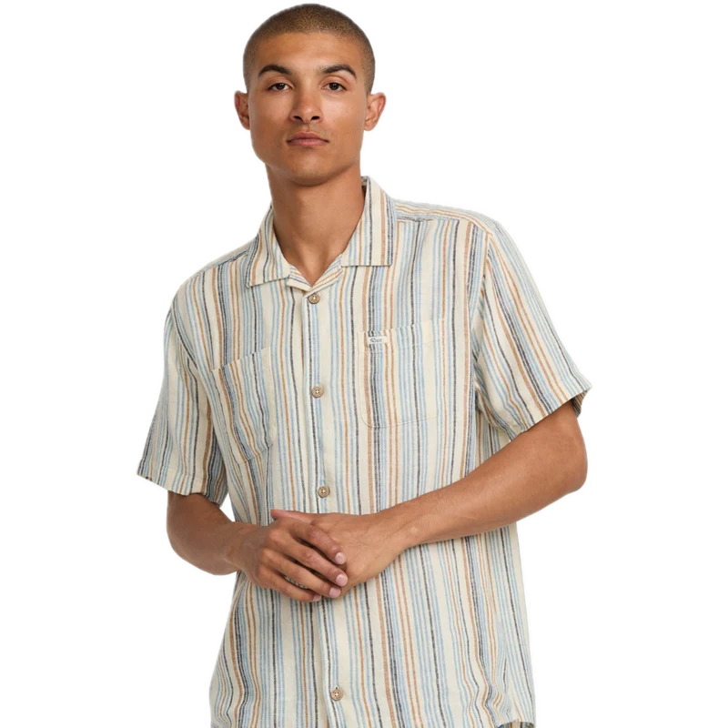 RVCA Exotica Stripe SS
