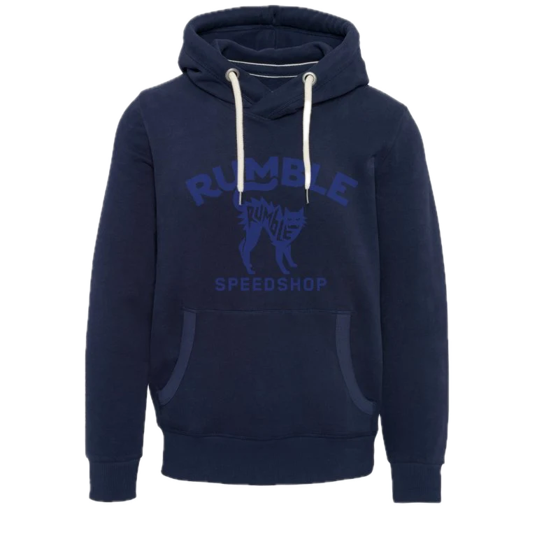 Rumble Hoodie Vintage Blue