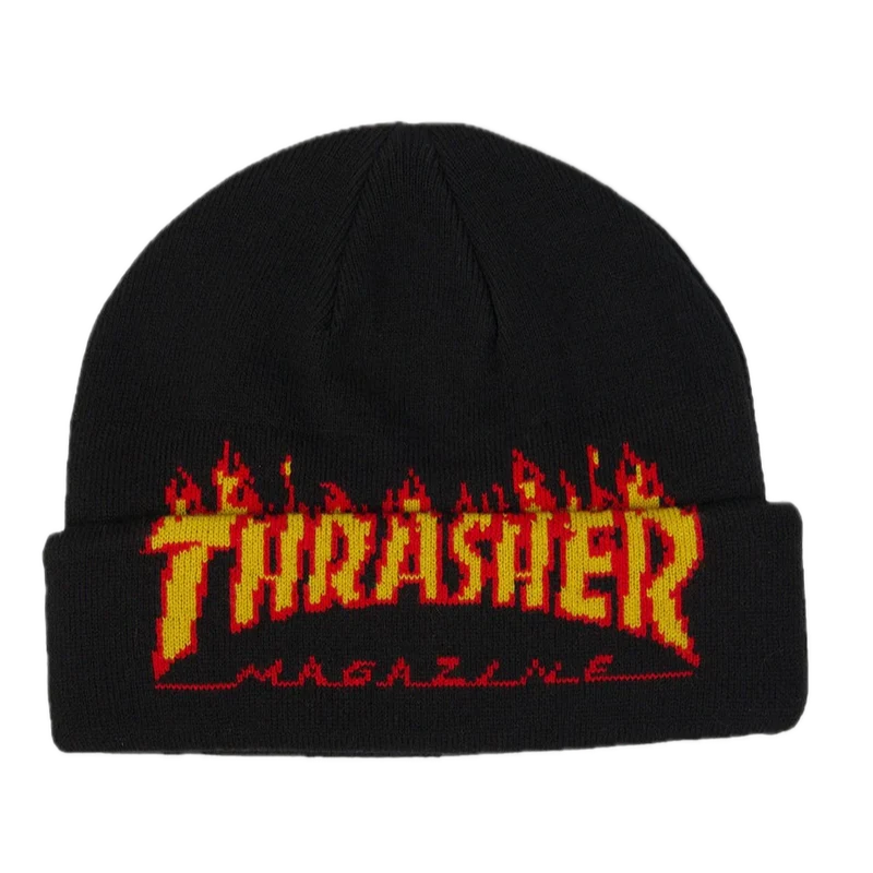 Flame Fold Beanie