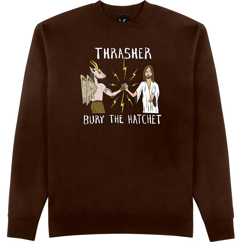 Thrasher x Toy Machine Bury The Hatchet Crew