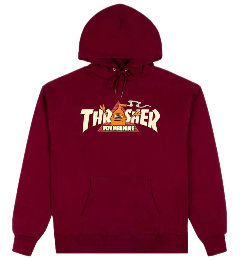 Thrasher x Toy Machine Vortex Hood