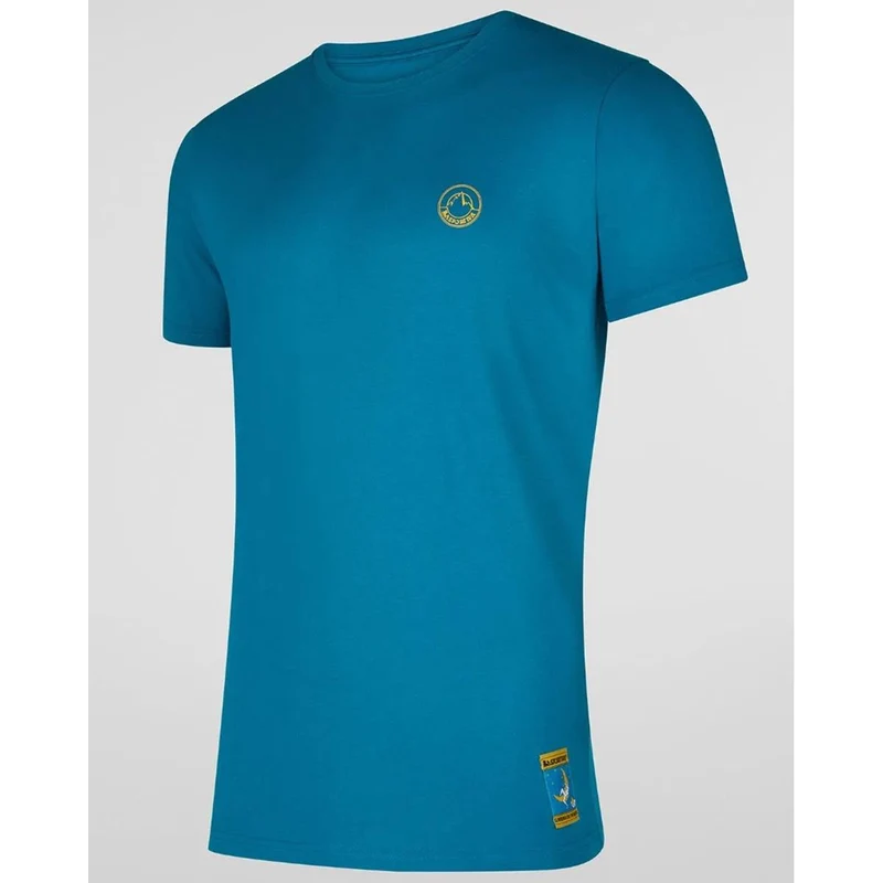 La Sportiva Climbing on the Moon Herren turchese/giallo