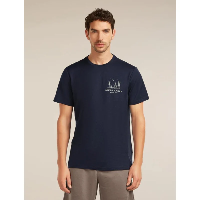 Icebreaker M Mer 150 Tech Lite SS Tee midnight navy Herren T-Shirt