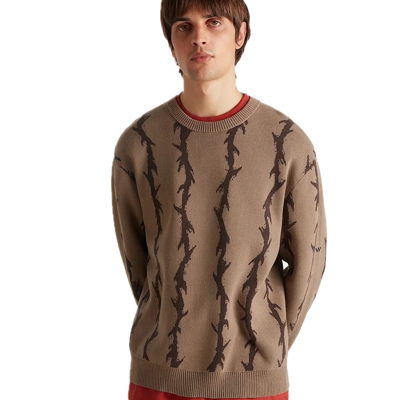 Vans Skate Thorn Crew Sweater Walnut