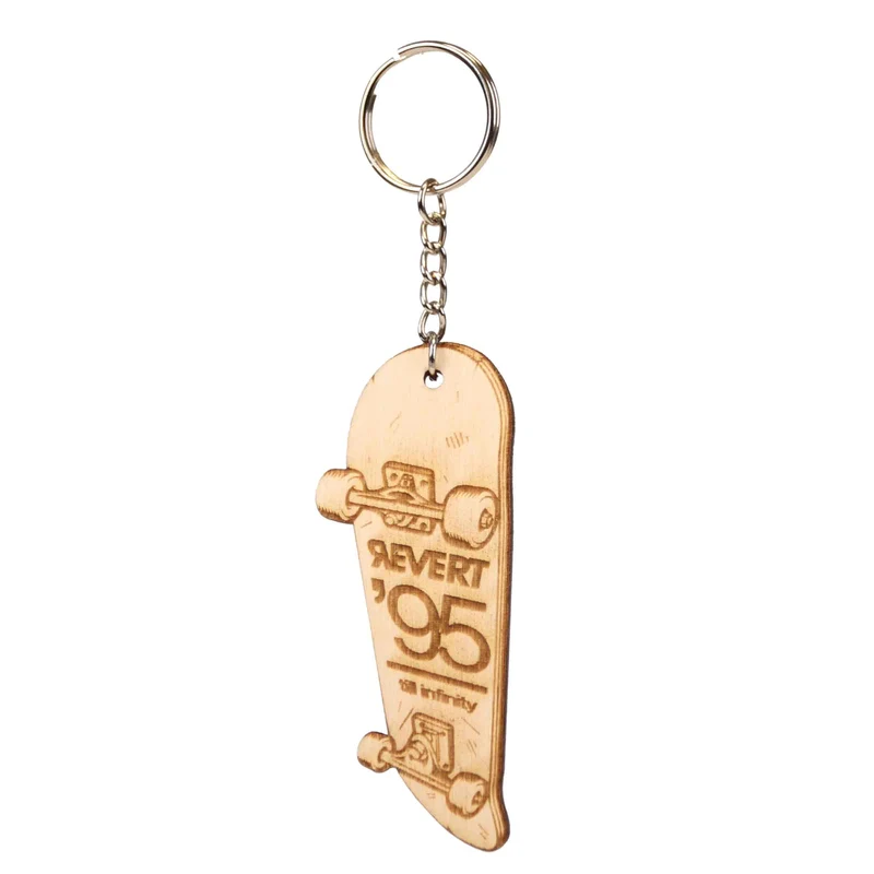 Revert 95 Wooden Key Chain