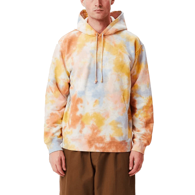 MINI BOLD RECYCLED TIE DYE HOOD