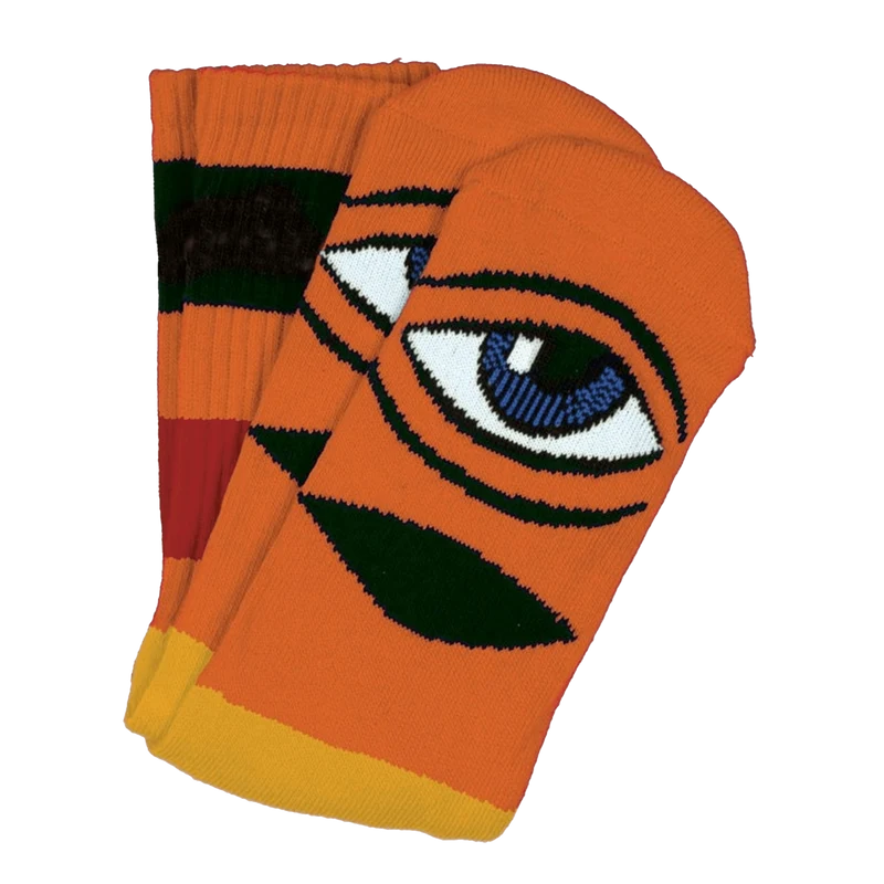 SECT EYE BIG STRIPE SOCK