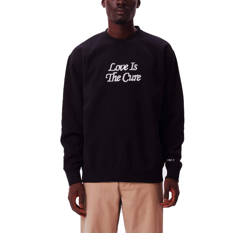 LOVE IS THE CURE CREWNECK
