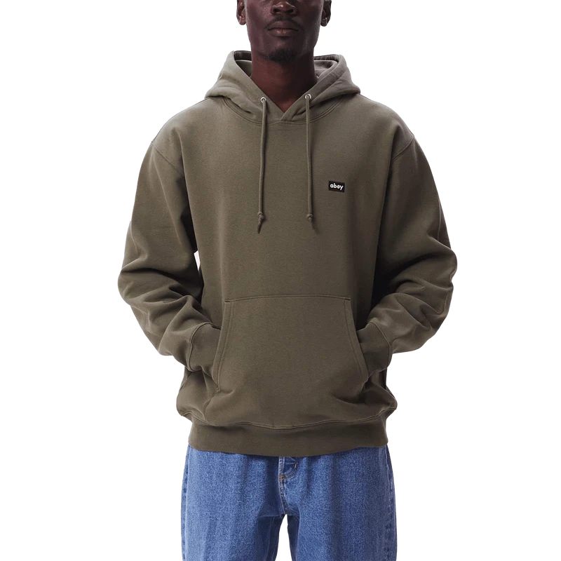 MINI BOX LOGO PULLOVER HOOD