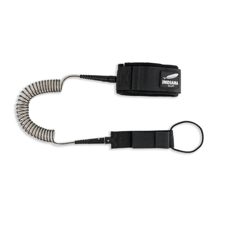 Indiana Coil Leash SUP black