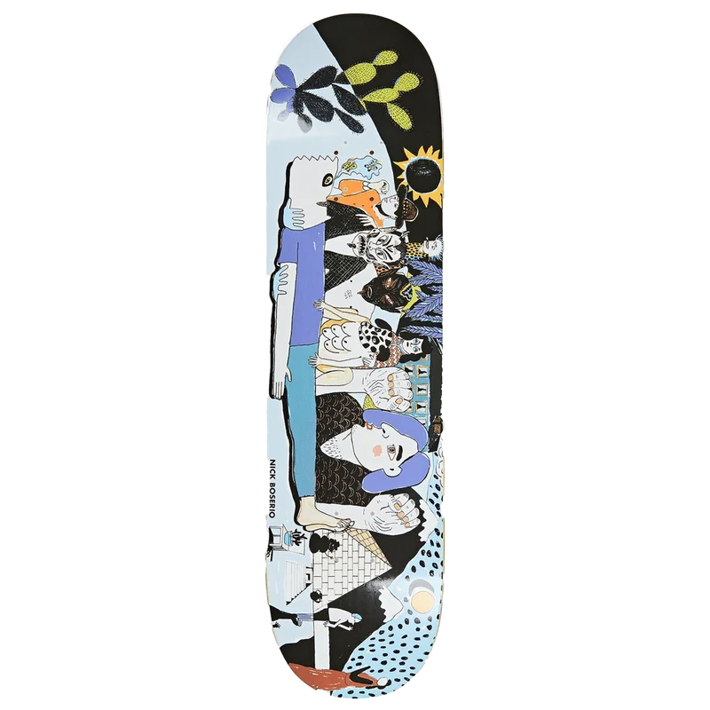 Nick Boserio Group Healing Skateboard Deck