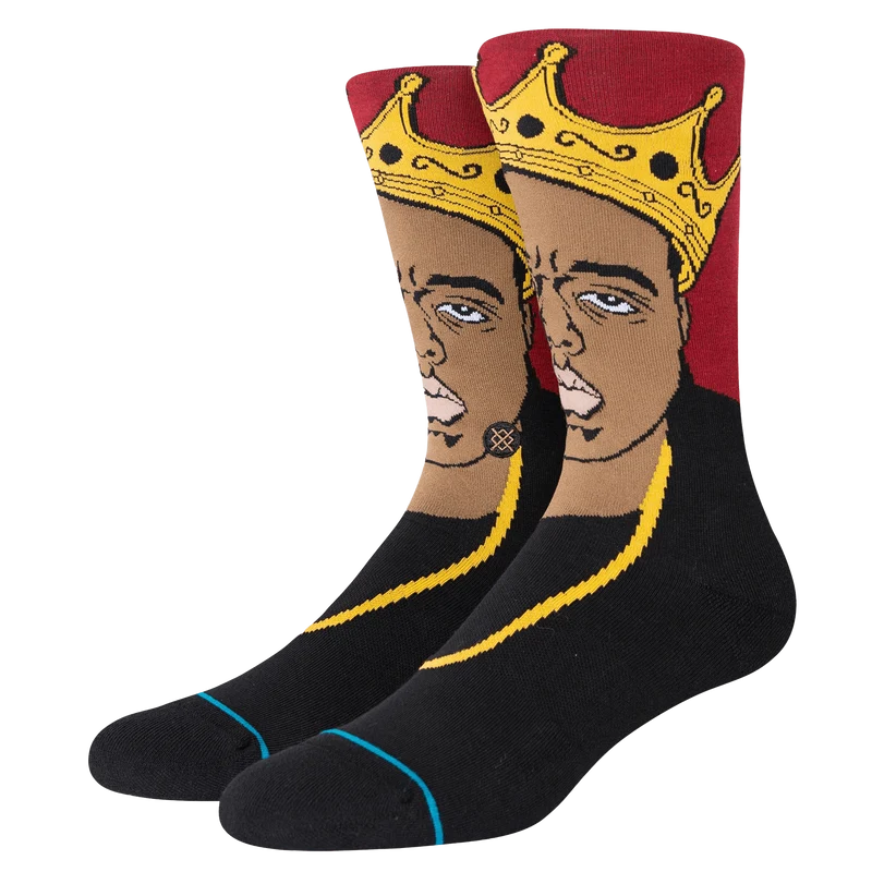 BIGGIE RESURRECTED CREW SOCK