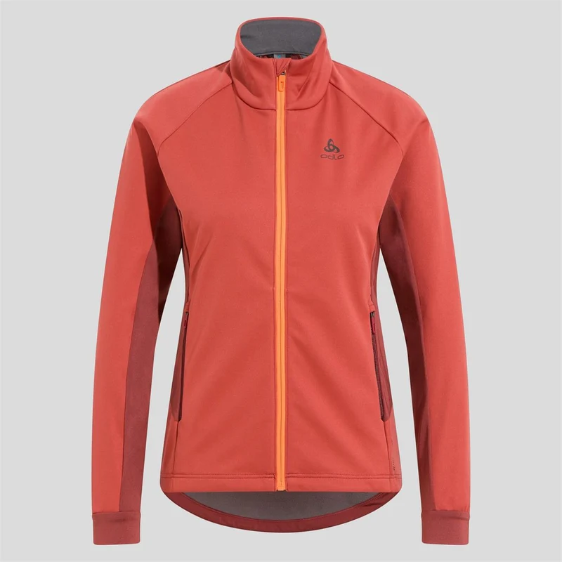 ODLO Brensholmen Langlaufjacke für Frauen cinnabar - spiced apple
