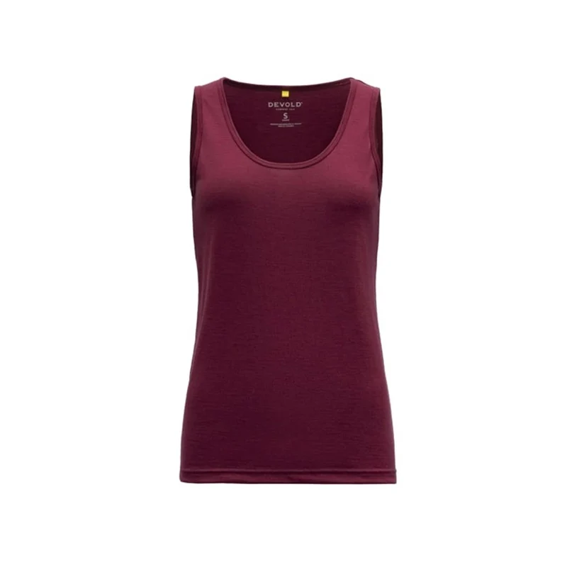 Devold EIKA MERINO 150 TANK Women beetroot