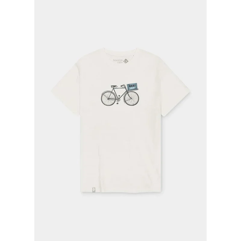 Bavarian Caps T-Shirt "Expresslieferdienst" - naturcreme