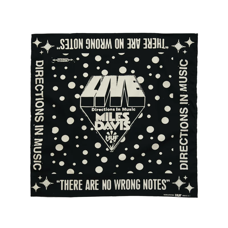 HUF - MILES DAVIS - IN CONCERT BANDANA