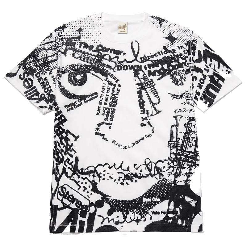 HUF - MILES DAVIS - VOTE FOR MILES S/S TEE