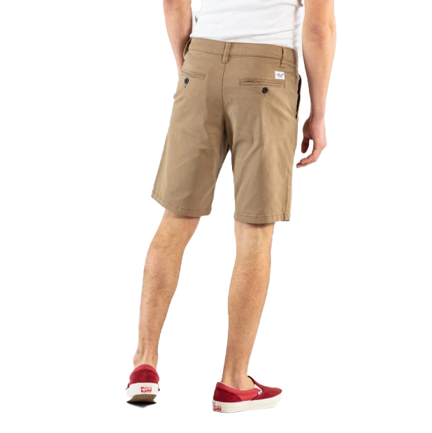 Reell Flex Grip Chino Short Dark Sand