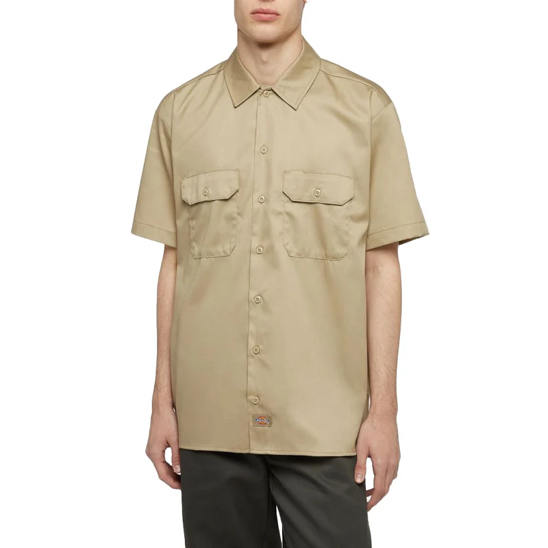WORK SHIRT SS REC KHAKI