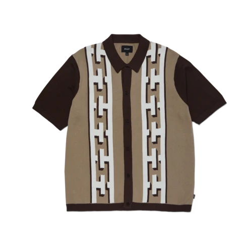 Huf Pillar Short Sleeve Knit Sweater