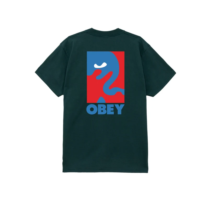 Obey cropped icon Classic T-shirt