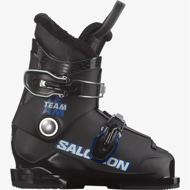 Salomon Alpinschuh Kinder Team T2 Black/ Race Blue/ White