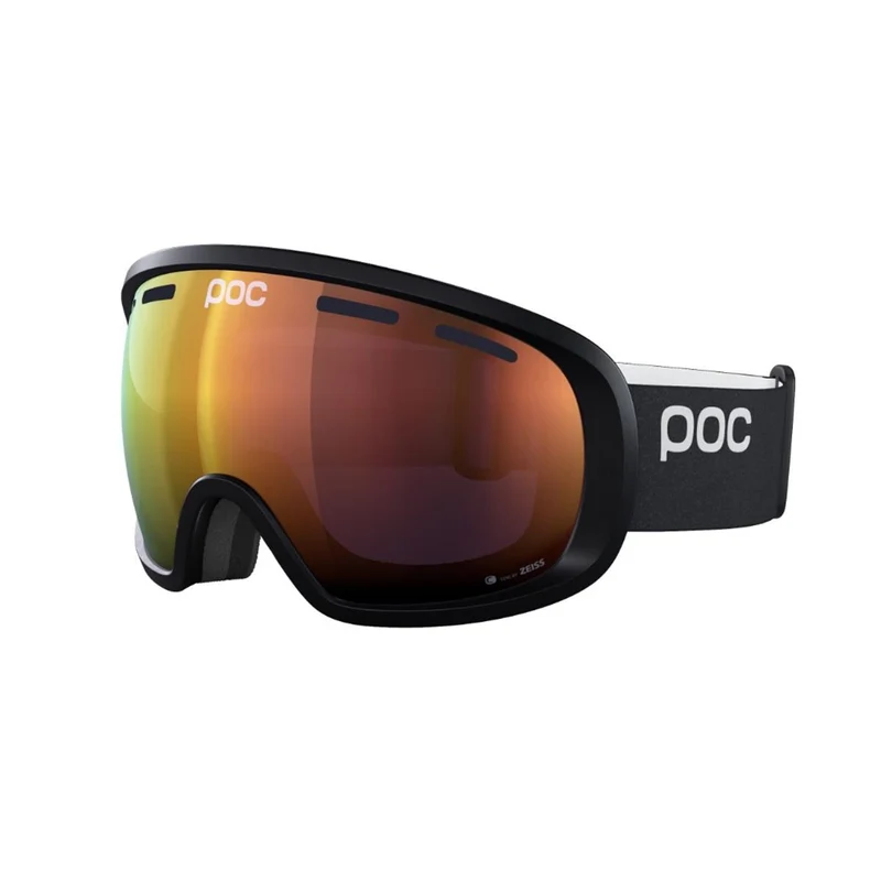 POC FOVEA uranium black / partly sunny orange