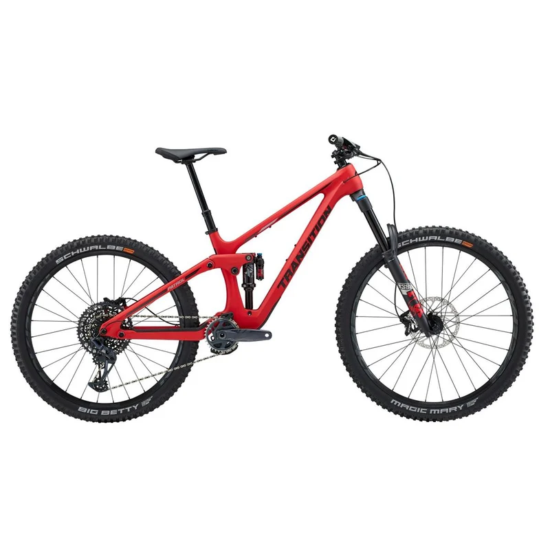 Transition Trail Bike Patrol Mullet Carbon GX Fox bonfire red