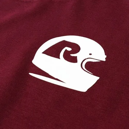White Helmet Rubber Logo