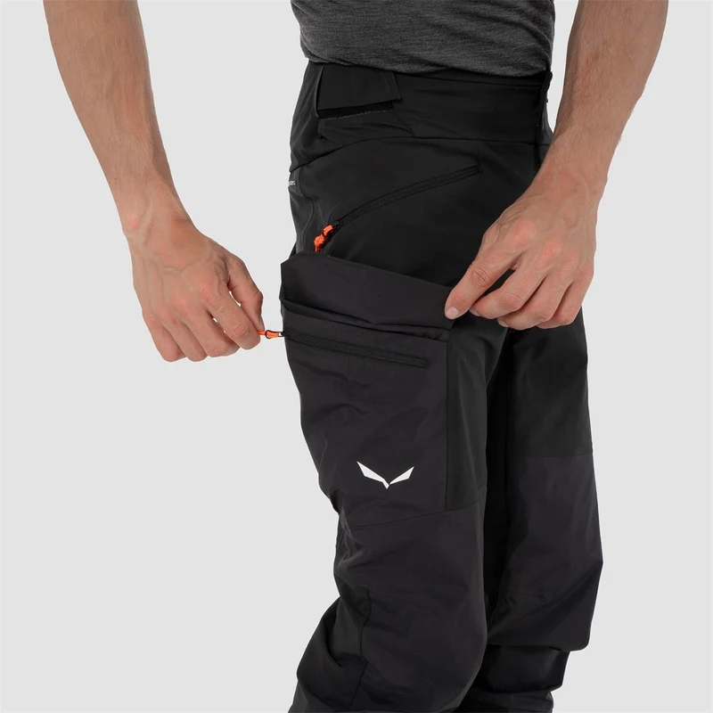 Salewa Sella Dst Hyb Pant M reg black out