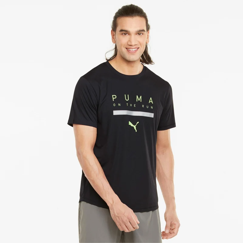 Run Logo SS Tee. Laufshirt