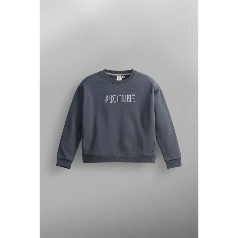 Picture Basement Crew Women Sweat dark blue