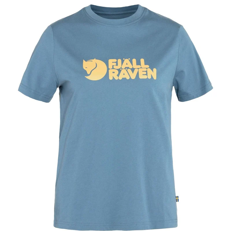 Fjälräven LOGO TEE Women dawn blue