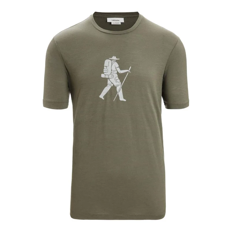 Icebreaker M Tech Lite II SS Tee Trail Hiker loden Herren T-Shirt