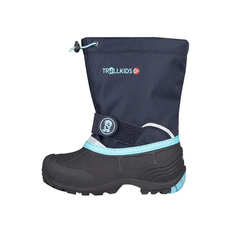 Trollkids Kids Telemark Winter Boots XT navy/mint