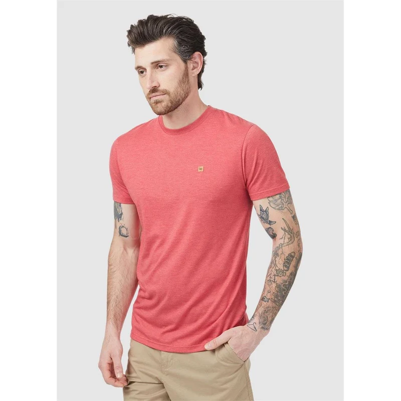 tentree Treeblend Classic T-Shirt desert red heather