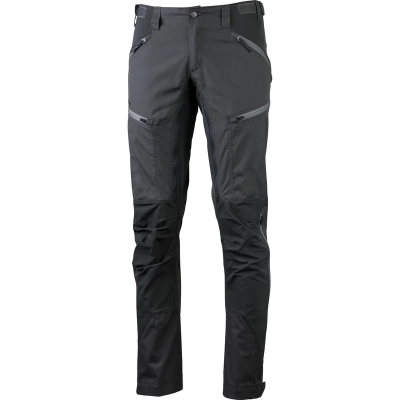 Lundhags Makke Stretch-Hybrid Wanderhose regular Herren granite/charcoal