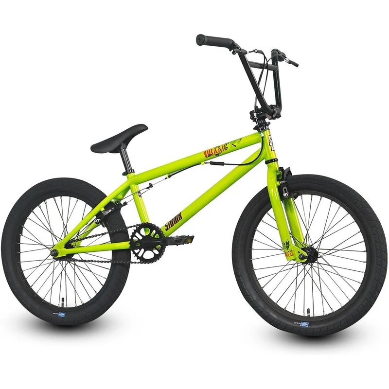 SI BMX FS1 Draak safety green