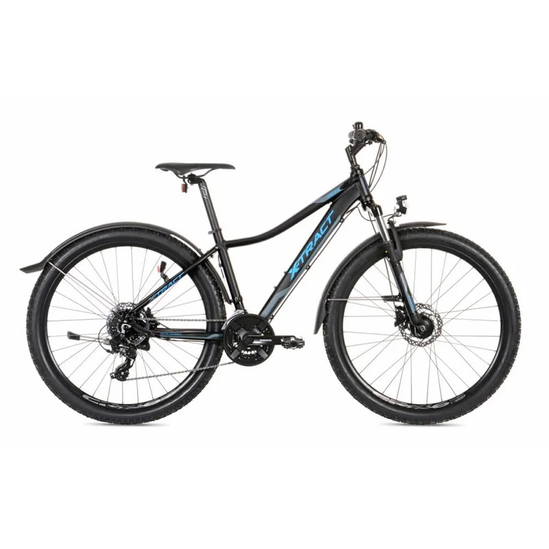 X-Tract 6874 SUV schwarz matt Dekor blau/grau