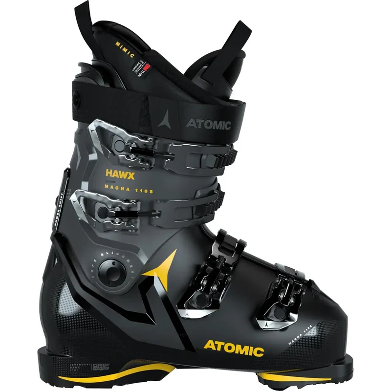 Atomic Hawx Magna 110 S GW black/anthracite/saffron 2022/23