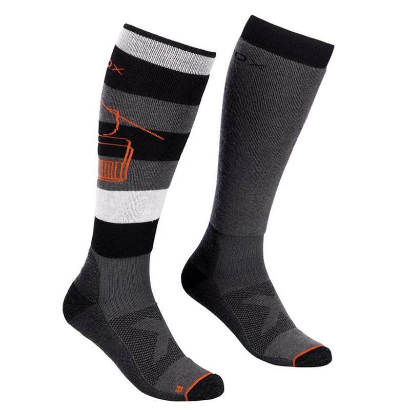 Ortovox Free Ride long Socks M black raven