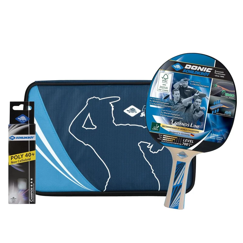 Schildkröt Tischtennis-Premium-Geschenkset Legends 700 FSC
