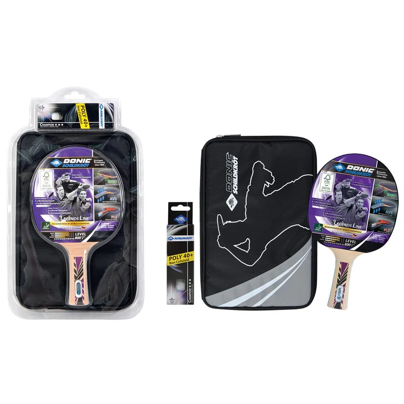 Schildkröt Tischtennis-Premium-Geschenkset Legends 800 FSC