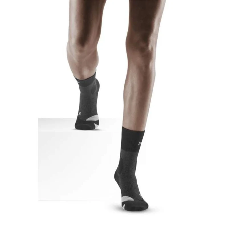 CEP Hiking Merino Mid-Cut Socks Women Stonegrey
