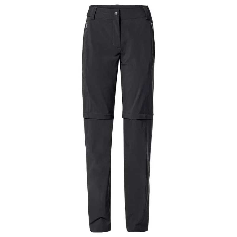 Vaude Farley Stretch ZO T-Zip II reg black Damen Trekkinghose