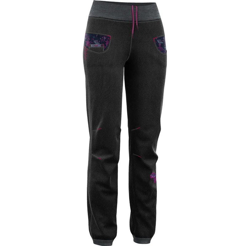 Crazy Pant Aria W wool effect dark gray