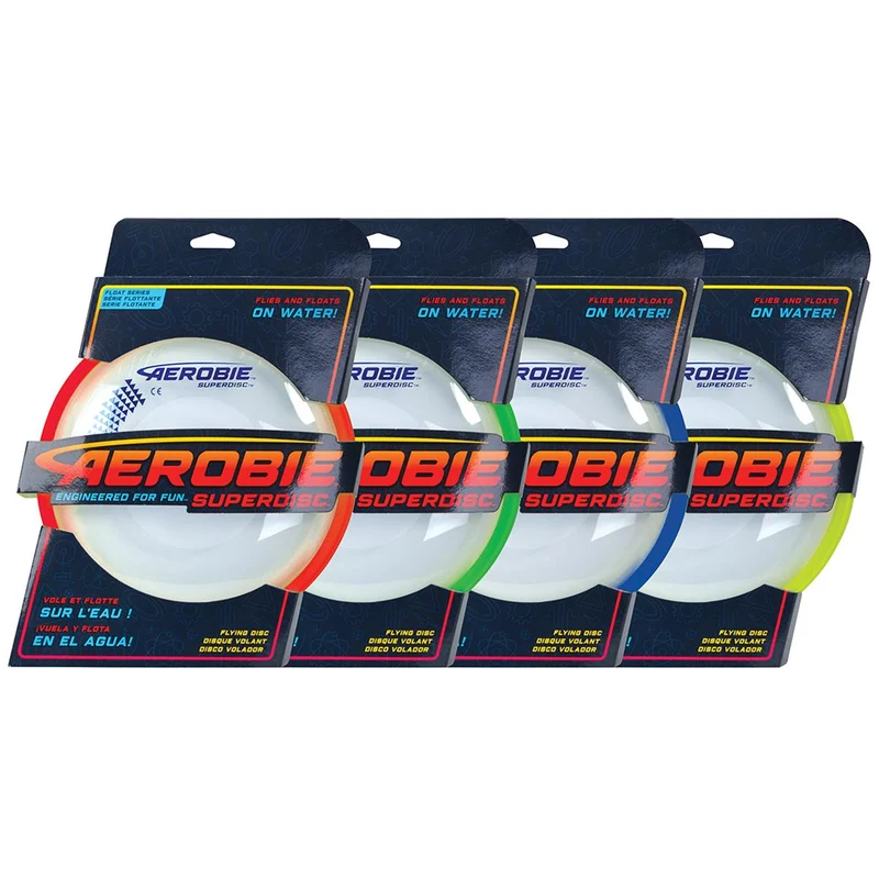 Schildkröt Aerobie Superdisc rot-blau-grün-gelb