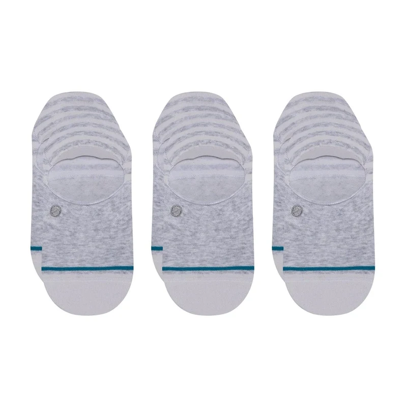 Stance Sensible Two No Show Socken 3er-Pack heather grey