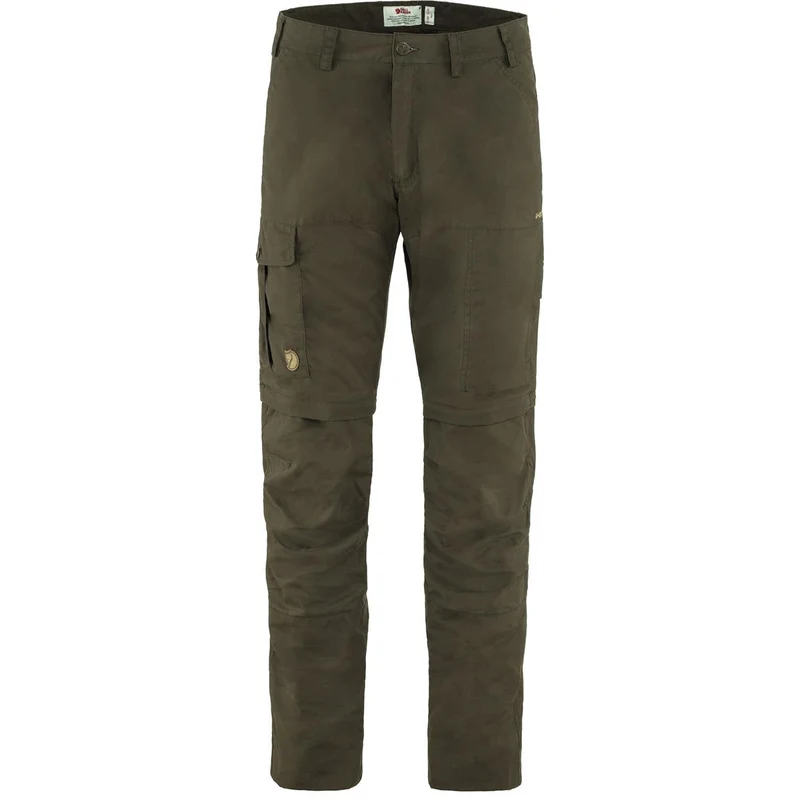 Fjäll Räven Karl Pro Zip-Off Trousers M dark olive